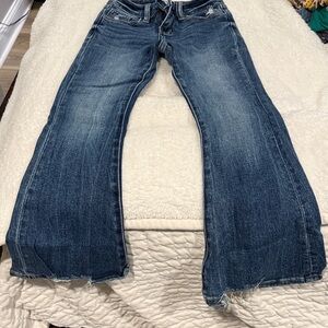 BKE Kids Flare Jeans in Dark Blue